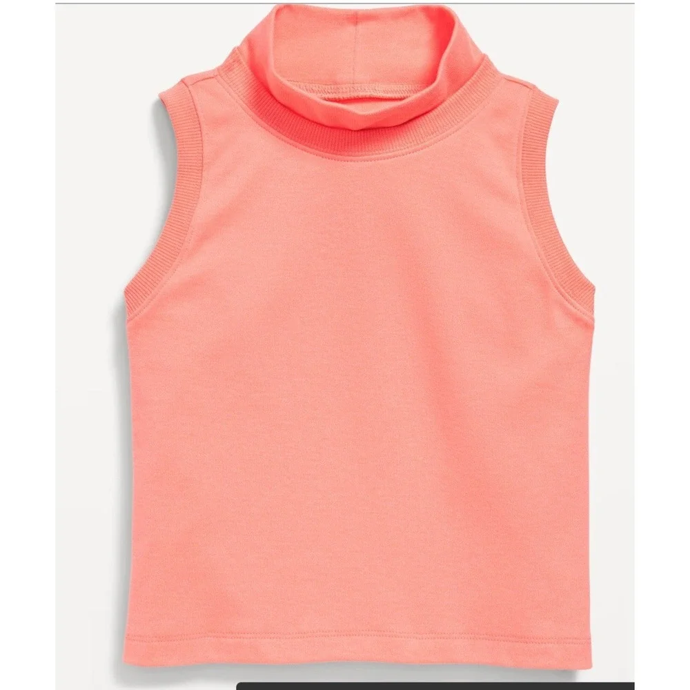 NWT Old Navy Active Sleeveless Mock-Neck Shirt LOT Of 3; Girl Size XL (14-16)